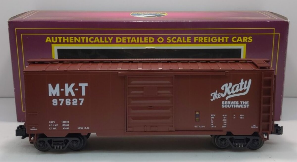 MTH 20-93010 O Gauge Katy MKT Boxcar #97627 LN/Box