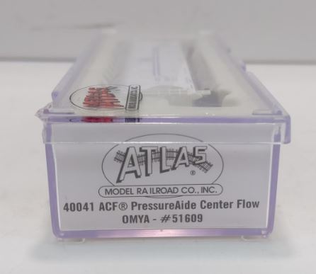 Atlas 40041 N Scale ACF OMYA PressureAide Center Flow Hopper #51609