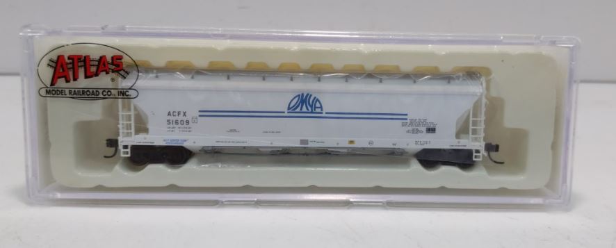 Atlas 40041 N Scale ACF OMYA PressureAide Center Flow Hopper #51609
