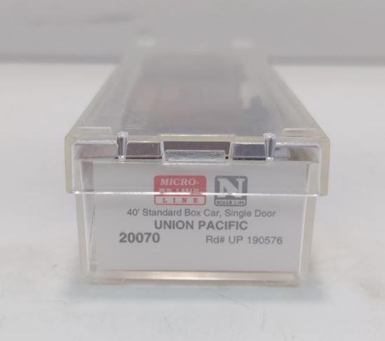 Micro-Trains 02000070 N Union Pacific 40' Standard Single Door Boxcar #190576 LN/Box