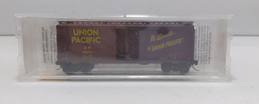 Micro-Trains 02000070 N Union Pacific 40' Standard Single Door Boxcar #190576 LN/Box