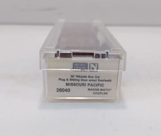 Micro-Trains 02600040 N MP 50' Plug & Sliding Door Rib Side Boxcar #367926 LN/Box