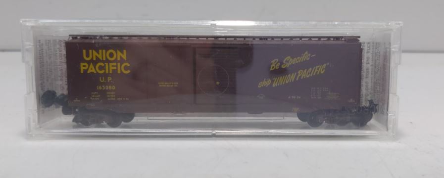 Micro-Trains 03300150 N Union Pacific 50' Plug & Sliding Door Boxcar #163080 NIB