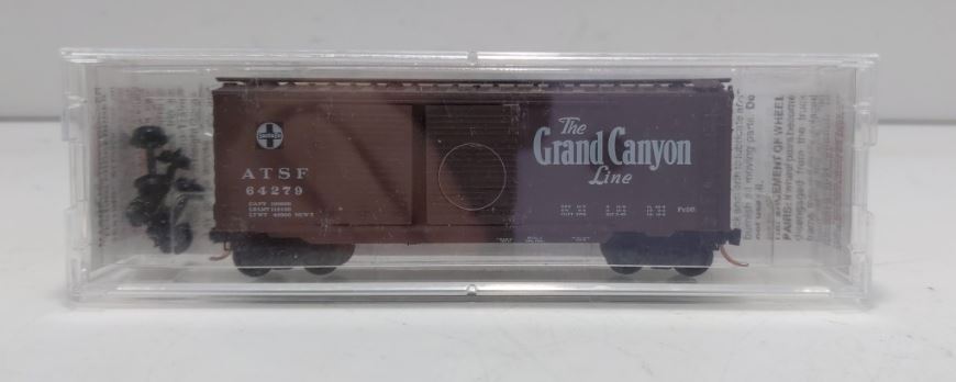 Micro-Trains 02300290 N AT & Santa Fe 40' Standard Double Door Boxcar #64279