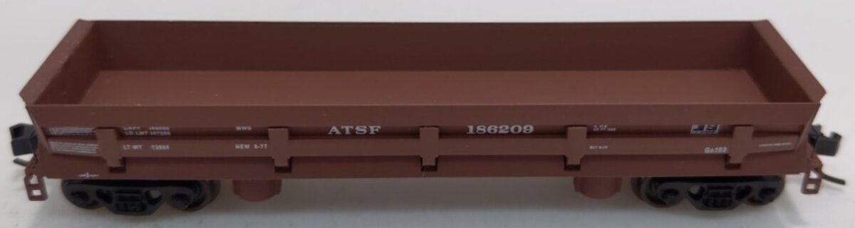 Walthers 932-8603 N Scale Santa Fe Difco Dump Car #186209 EX/Box