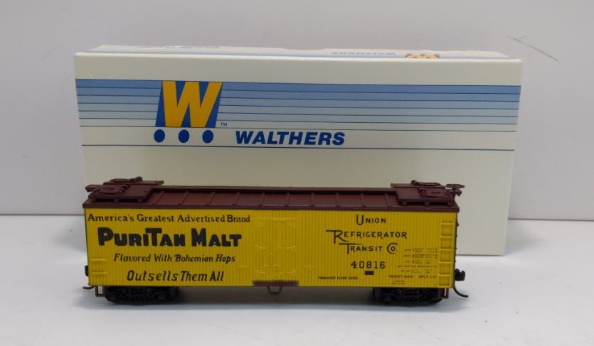 Walthers 932-2473 HO Scale Puritan 40' Reefer Car Kit #40818