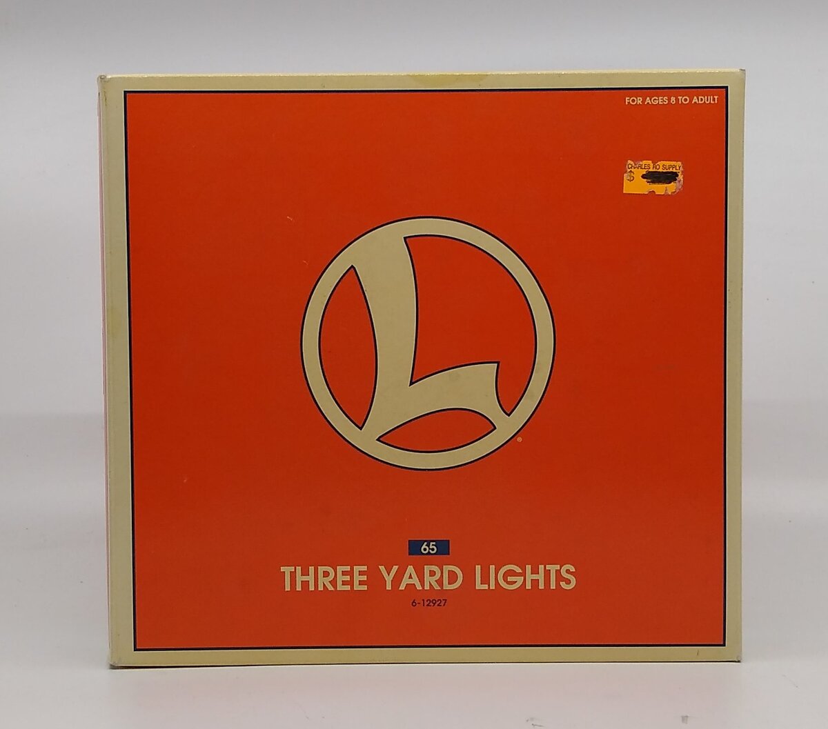 Lionel 6-12927 O Dual Illuminated #65 Yard Lights (Set of 3) LN/Box