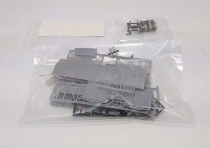 Grandt Line 5253 HOn3 C&S/RGS Steel Underframe Stock Car Kit