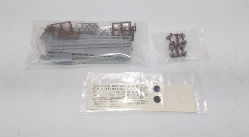 Grandt Line 5231 HOn3 C&S/RGS Steel Underframe Reefer Car Kit