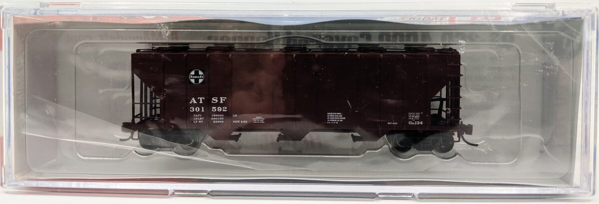 BLMA Models 11004 N Scale Santa Fe PS-4000 Covered Hopper #301592 LN/Box