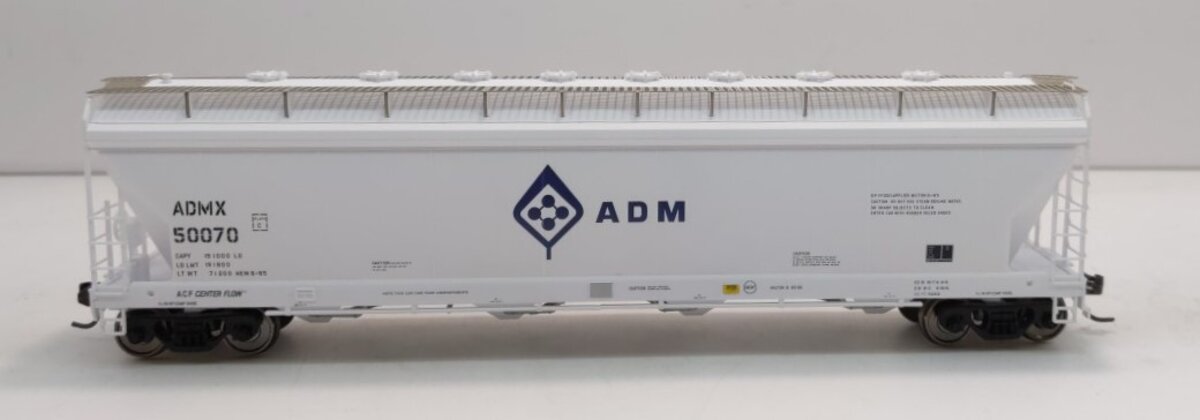 Atlas 1502-2 HO Scale ADM ACF Pressureaid Center Flow Hopper #50070 MT/Box