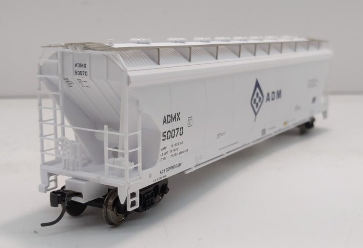 Atlas 1502-2 HO Scale ADM ACF Pressureaid Center Flow Hopper #50070 MT/Box