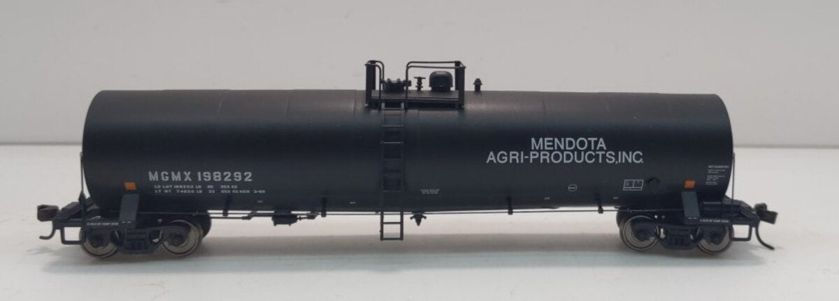 Atlas 1628-2 HO Scale Mendota ACF 23,500 Gallon Tank Car #MGMX 198292 MT/Box