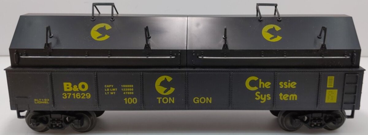 Lionel 6-17403 O Gauge Chessie System Gondola with Coil Covers #371629 LN/Box