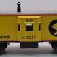 MTH 30-7713 O Gauge Chessie Bay Window Caboose #3027 LN/Box