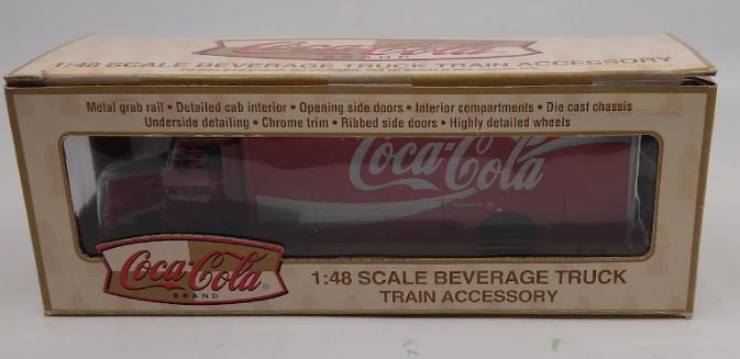 K-Line K872-001 1:48 Diecast Coca-Cola Nostalgic Beverage Truck LN/Box