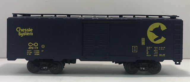 Lionel 6-17245 O Gauge C&O Boxcar w/Chessie Kitten #495119 EX/Box