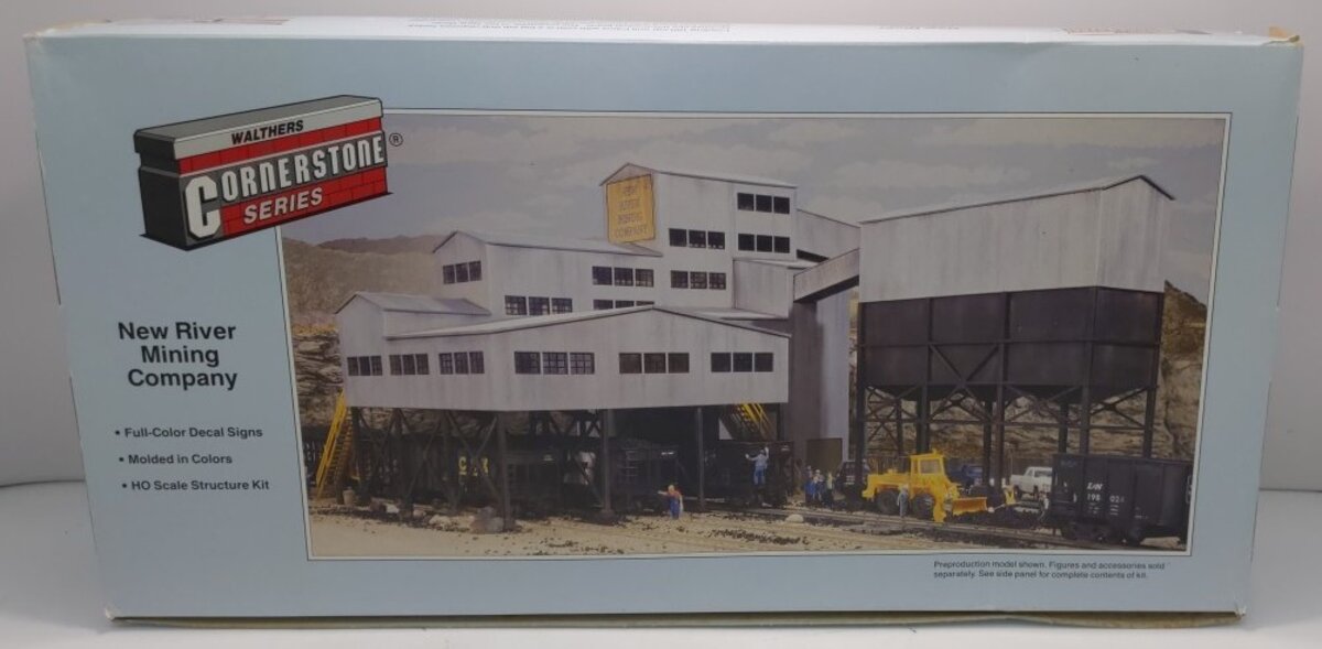 Walthers 933-3017 HO New River Mining Company Main Building Structure Kit
