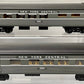 MTH 30-6083 O NYC O-27 Streamlined Combo/Diner Passenger Car Set (Set of 2) NIB