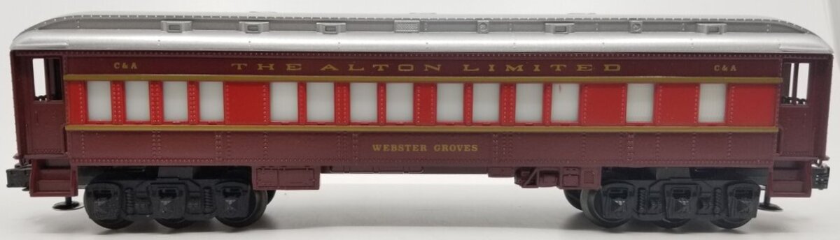 Lionel 6-9557 O Gauge Chicago & Alton "Webster Groves" Passenger Car LN/Box