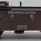 MTH 33-7801 O Pennsylvania Woodsided Caboose #982010 EX/Box