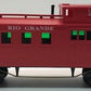 Mantua 725-008 HO Scale Western Denver & Rio Grande Long Wood Freight Caboose NIB