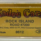 Kadee 8612 HO Scale Rock Island PS-2 2 Bay Covered Hopper Car #7200 LN/Box