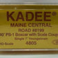 Kadee 4805 HO Scale Maine Central 40' PS-1 Boxcar #8199 EX/Box