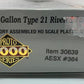 Proto 2000 30639 HO Scale Staley 8000 Gallon Type 21 Riveted Tank Car #364 LN/Box