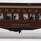 Lionel 6-29001 O Gauge PRR "Villa Royal" Madison Coach #2621 EX/Box