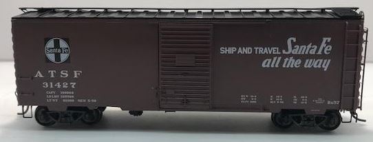 Kadee 4062 HO Scale ATSF 40' PS-1 Boxcar #31427 EX/Box