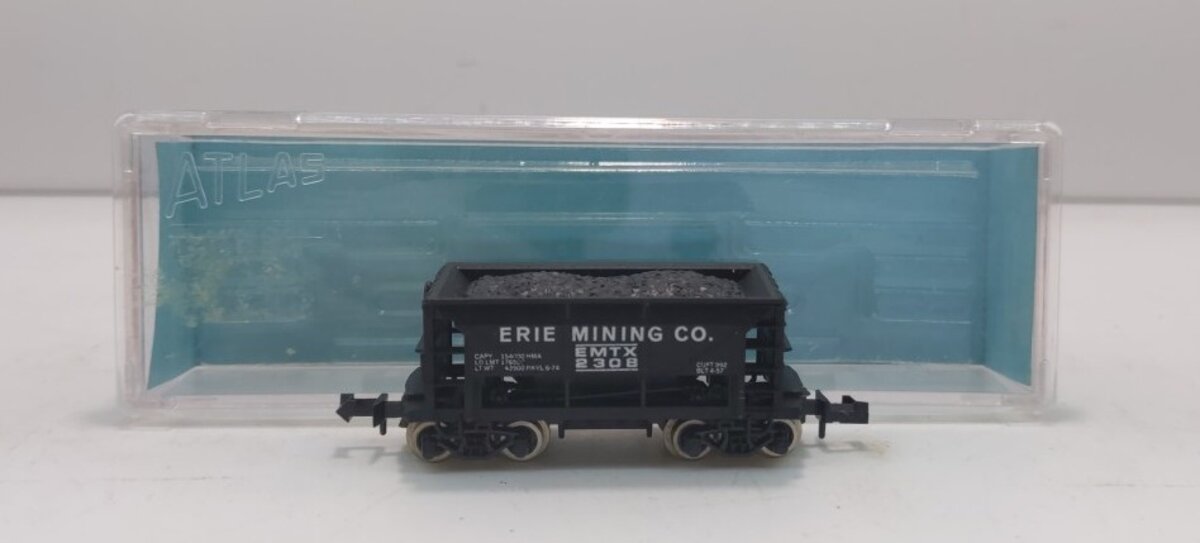 Atlas 3211 N Erie Mining 70 Ton Hopper Car #2308 LN/Box