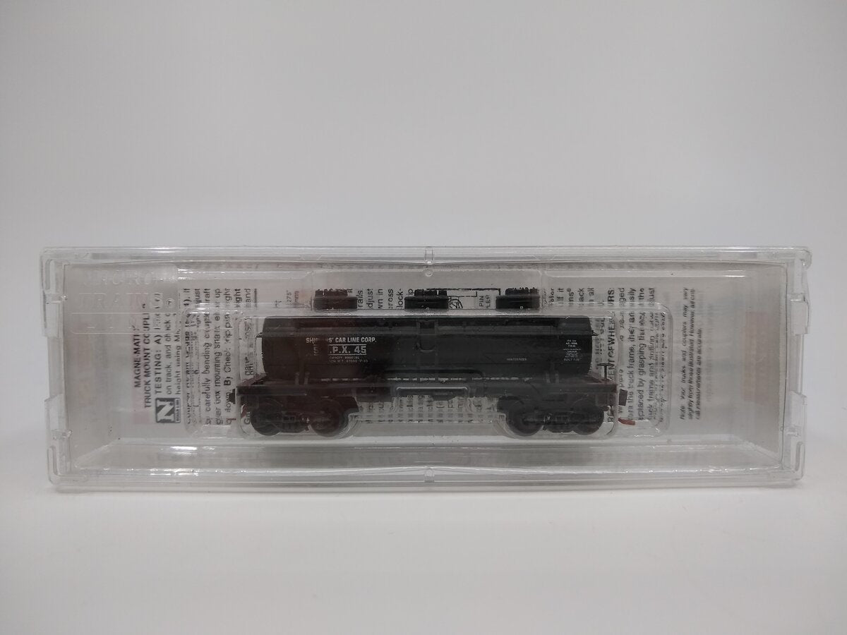 Micro-Trains 06644070 N Shippers Tank Line Corp. Weathered 3 Dome Tank Car #45 LN/Box