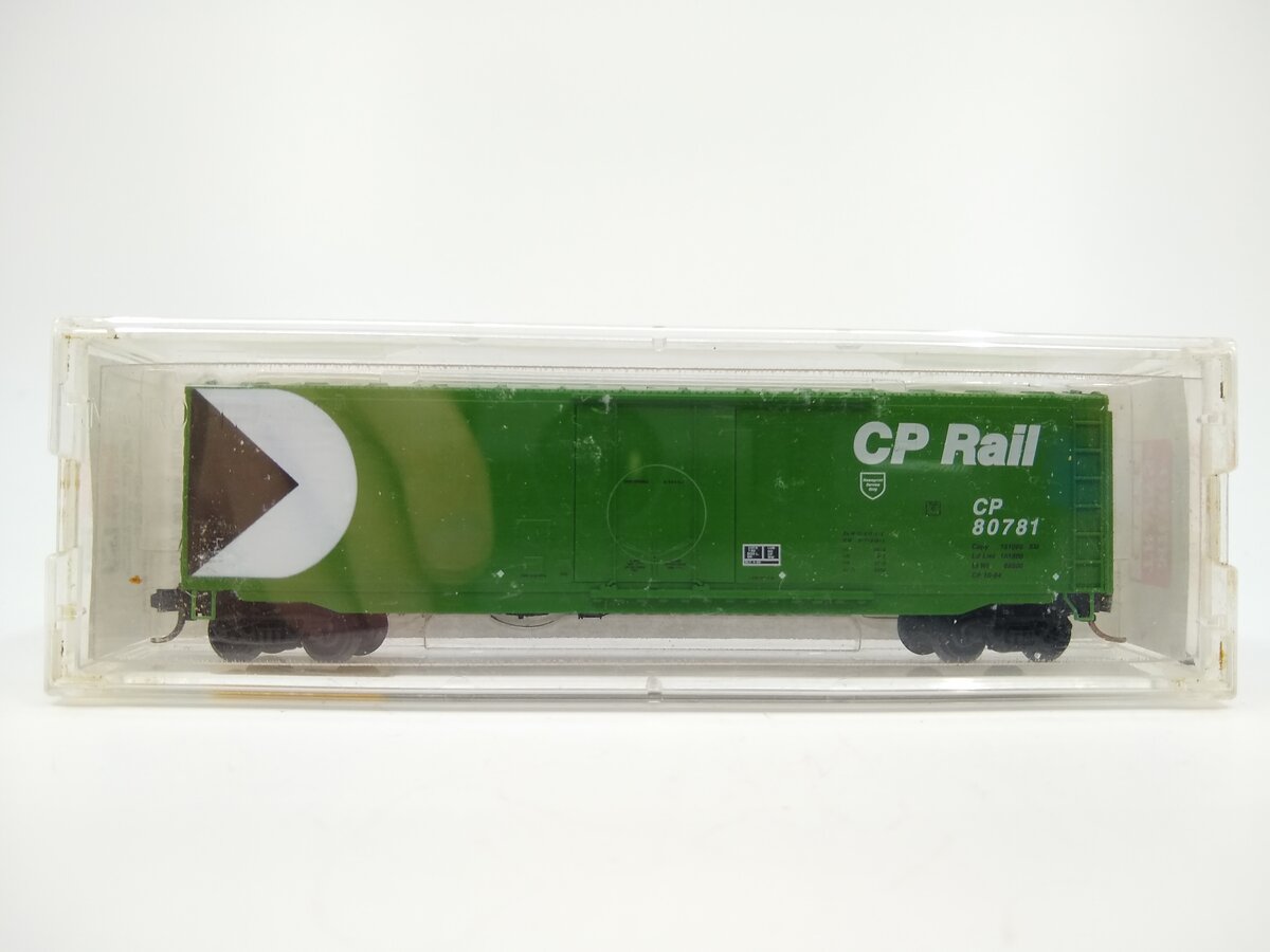 Micro-Trains 03800250 N Scale CP Rail 50' Standard Plug Door Boxcar #80781 LN/Box
