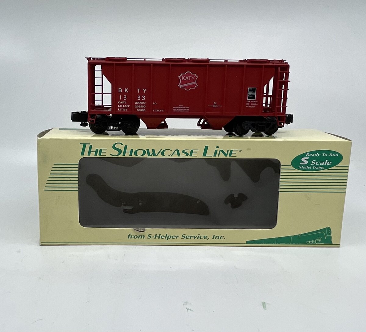 S-Helper Service 00082 S MKT Katy Covered Hopper #1333 EX/Box