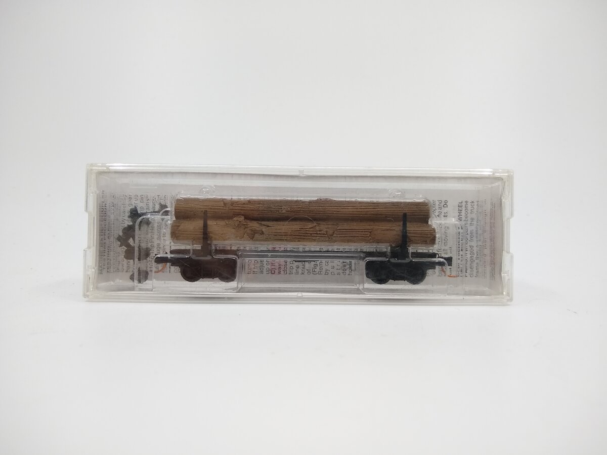 Micro-Trains 11400040 N Undecorated 40' Modern Log Car w/Log Load LN/Box