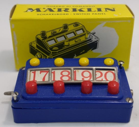 Marklin 7210 HO Switch Panel LN/Box