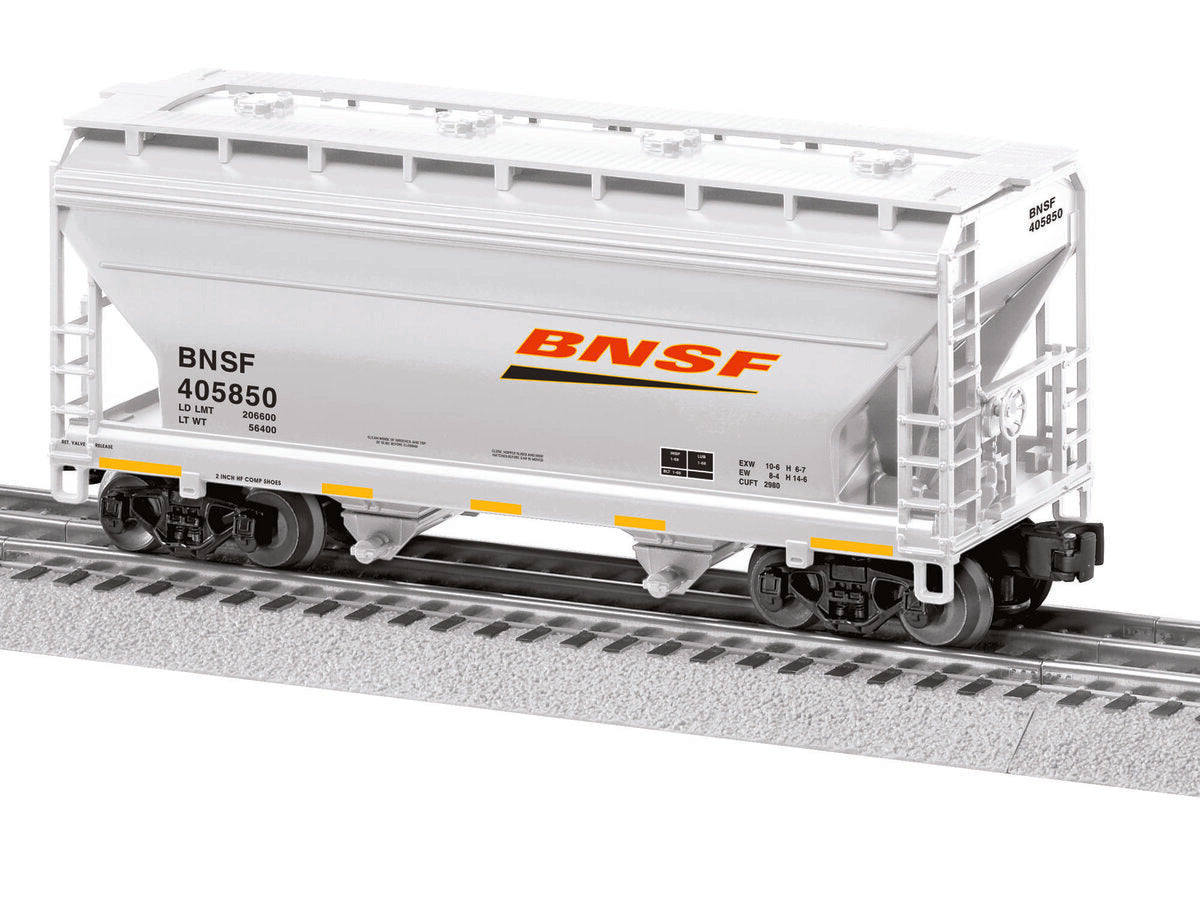 Lionel 6-84314 O Burlington Northern Santa Fe ACF 2-Bay Hopper Car #405850 NIB
