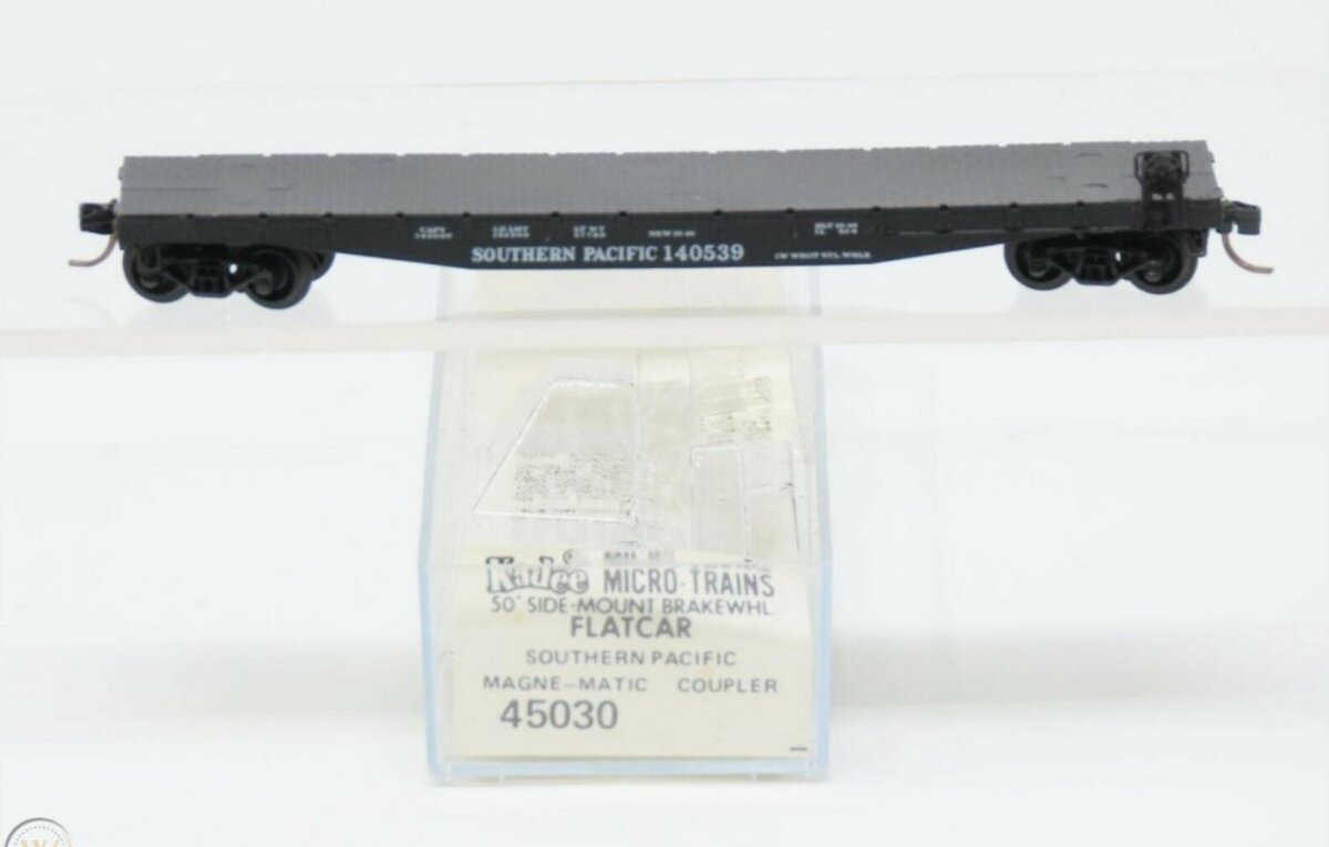 Micro-Trains 04500030 N Southern Pacific 50' Fishbelly Side Flatcar #140539 LN/Box