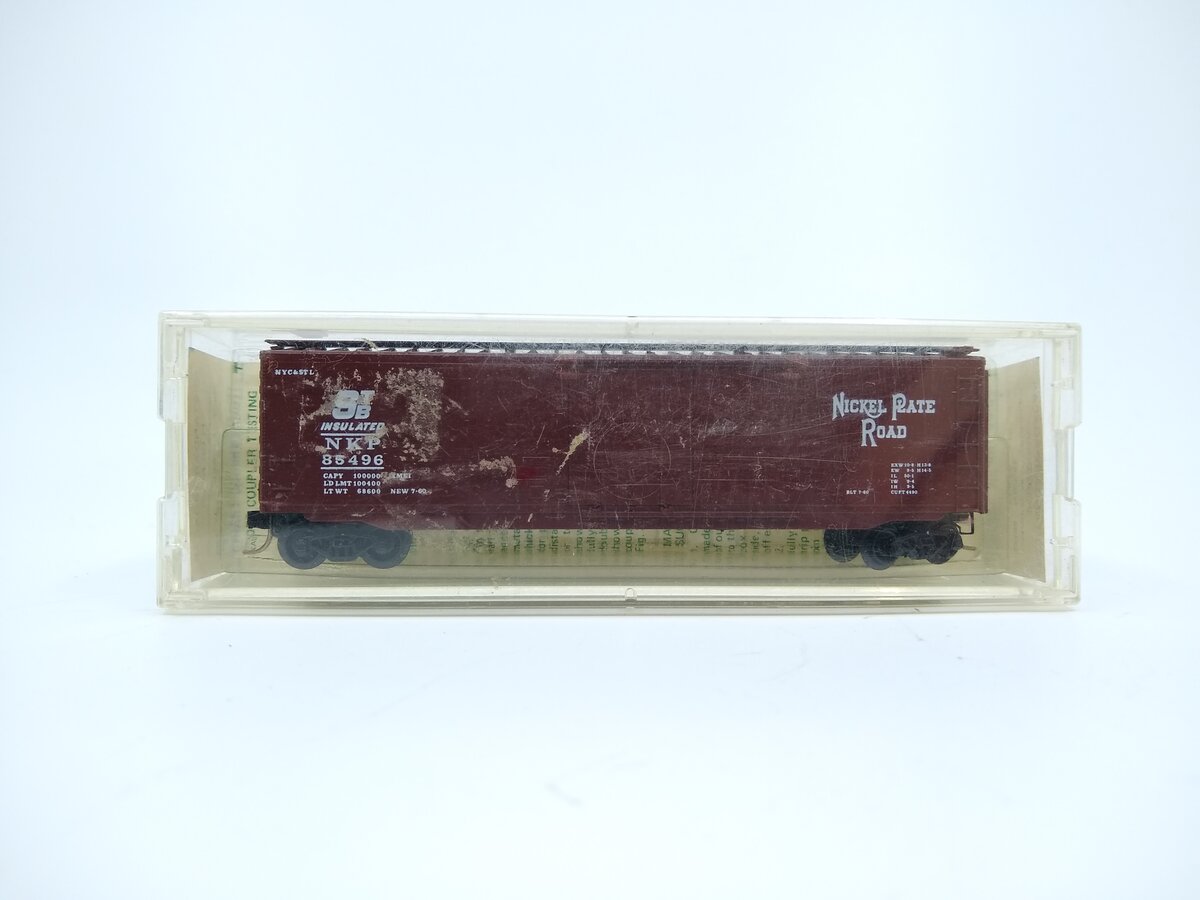 Micro-Trains 03200499 N Nickel Plate Road 50' Standard Boxcar #85496 LN/Box