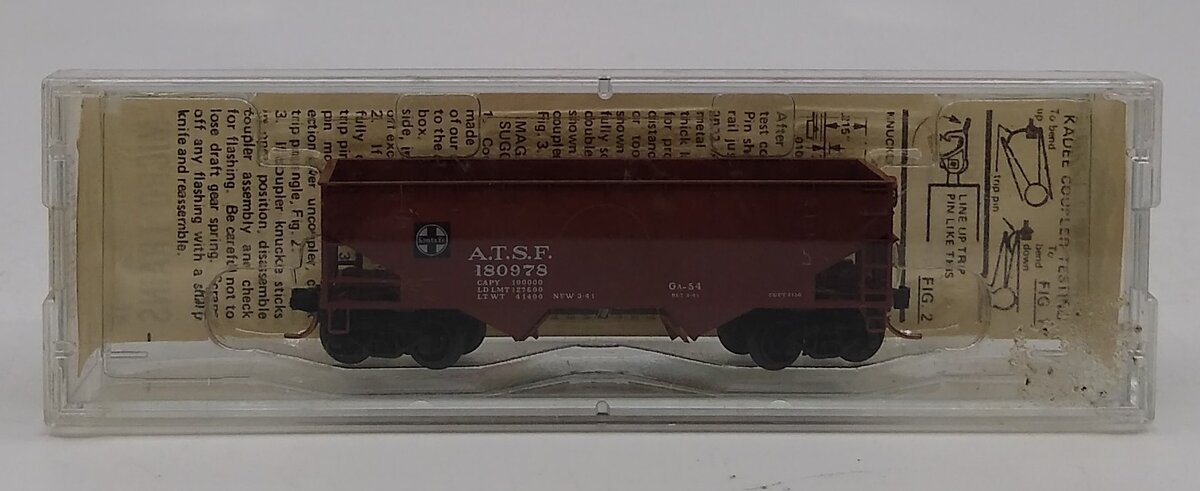 Micro-Trains 05500010 N ATSF 33' Twin Bay Offset Side Hopper #180978 LN/Box