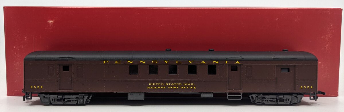 Rivarossi 2741/0 HO Scale Pennsylvania Railway Post Office Passenger Car #6529