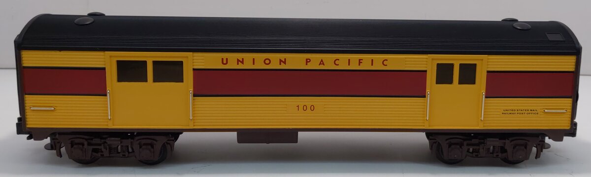 MTH 30-6107B O Gauge Union Pacific Streamlined Baggage Car #100 LN/Box