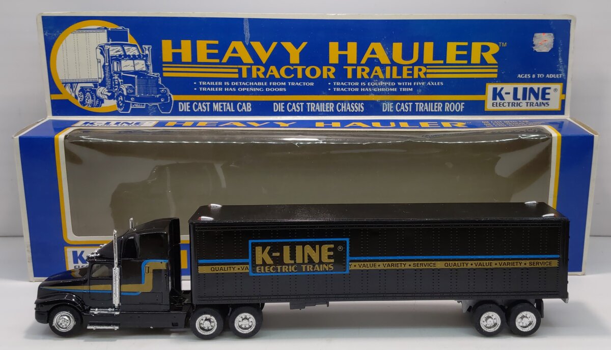 K-Line K-8108 O K-Line Heavy Hauler Tractor Trailer Truck Die-Cast LN/Box