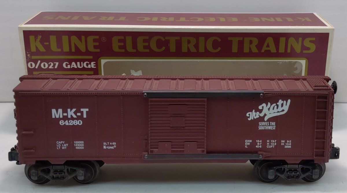 K-Line K64260 O Gauge MKT "The Katy" Boxcar