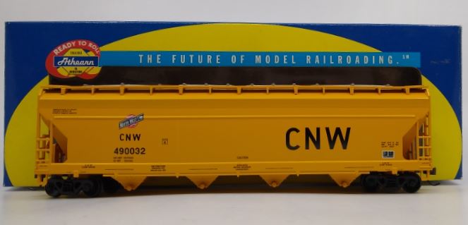 Athearn 7203 HO Scale CNW  ACF Centerflow Freight Car #490032 LN/Box