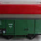 LGB 4135S G Scale Boxcar with Steam Sounds EX/Box