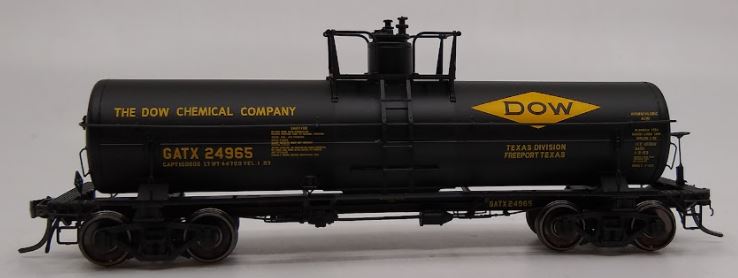 Tangent 13013-04 General American "Dow" 8K Galloon Tank Car #24965 LN/Box