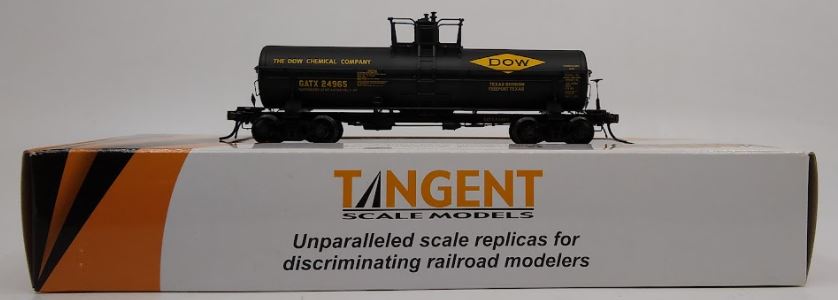 Tangent 13013-04 General American "Dow" 8K Galloon Tank Car #24965 LN/Box