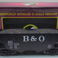 MTH 20-97269 O B&O 2-Bay Fish Belly Hopper Car w/Coal Load #321610 LN/Box